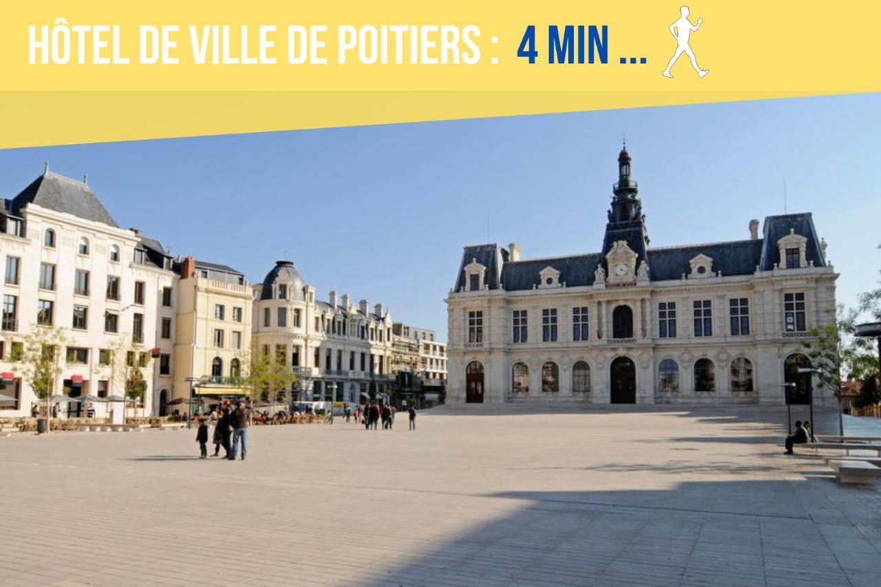 Beau-Jean, Un Cocon Sympa 5 Min A Pied Du Centre-Ville, Parking Prive, A 10 Min Du Chu Poitiers Extérieur photo